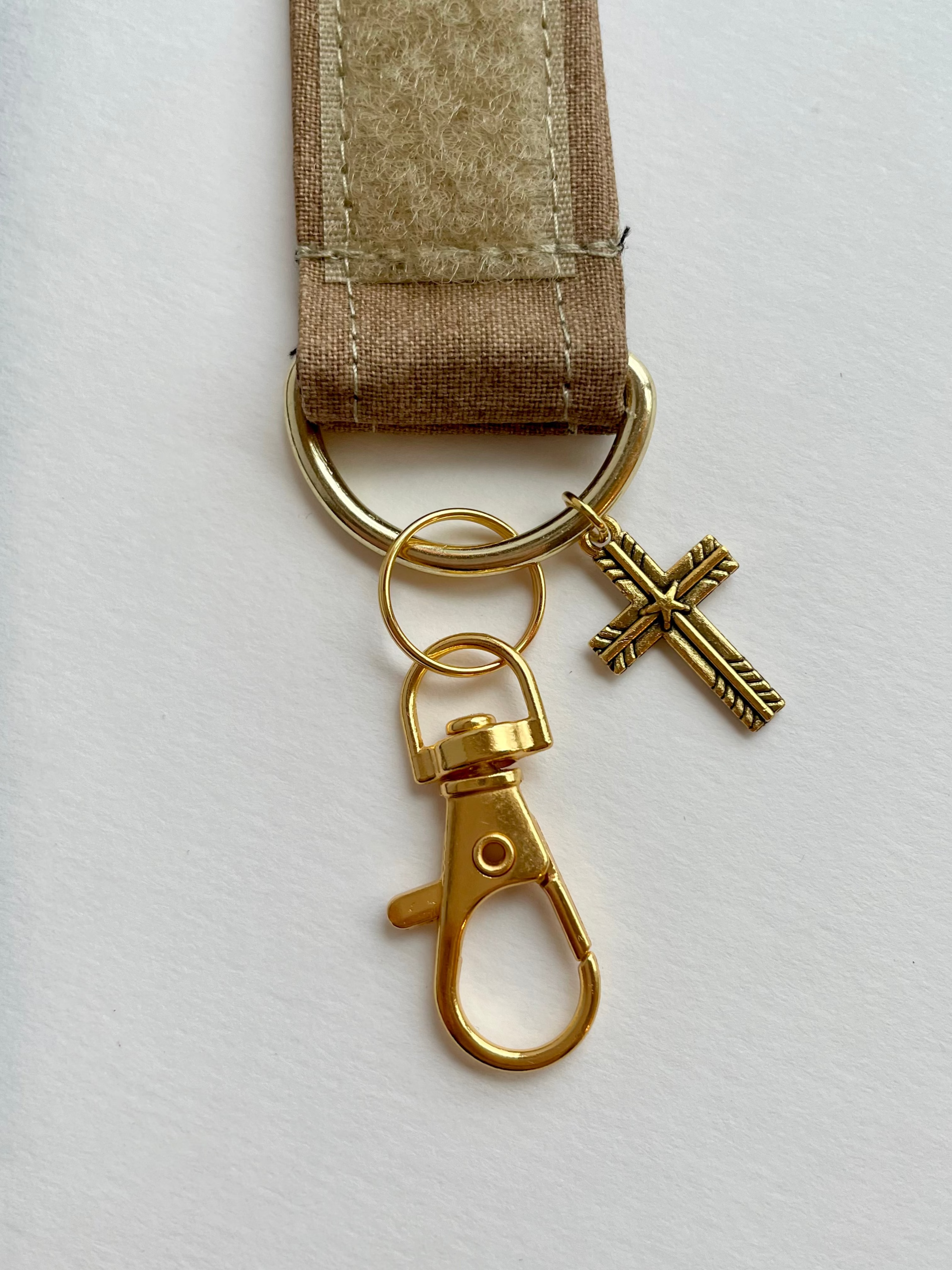 Velcro Wristlet Lanyard Keychain