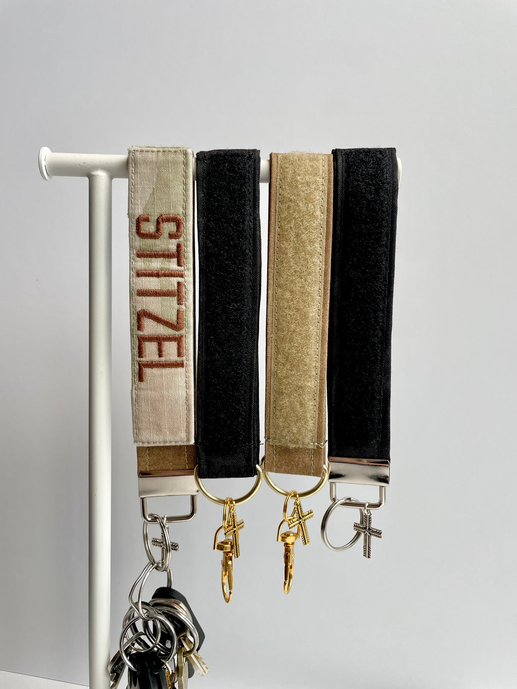 Velcro Wristlet Lanyard Keychain